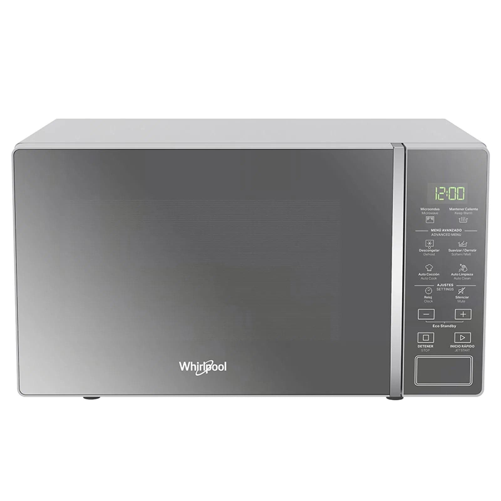 Horno Microondas 0.7 Pulgadas 20 Litros Digital Negro / Whirlpool