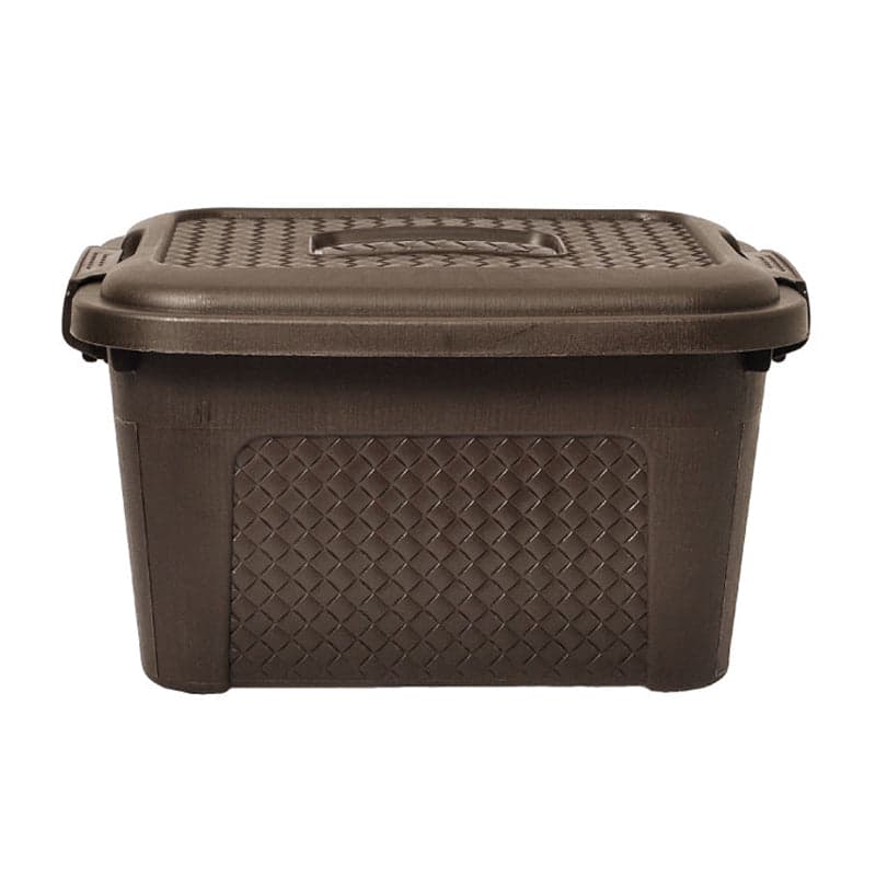 Caja Organizadora Multiusos 15 Litros Café / PlastiRed