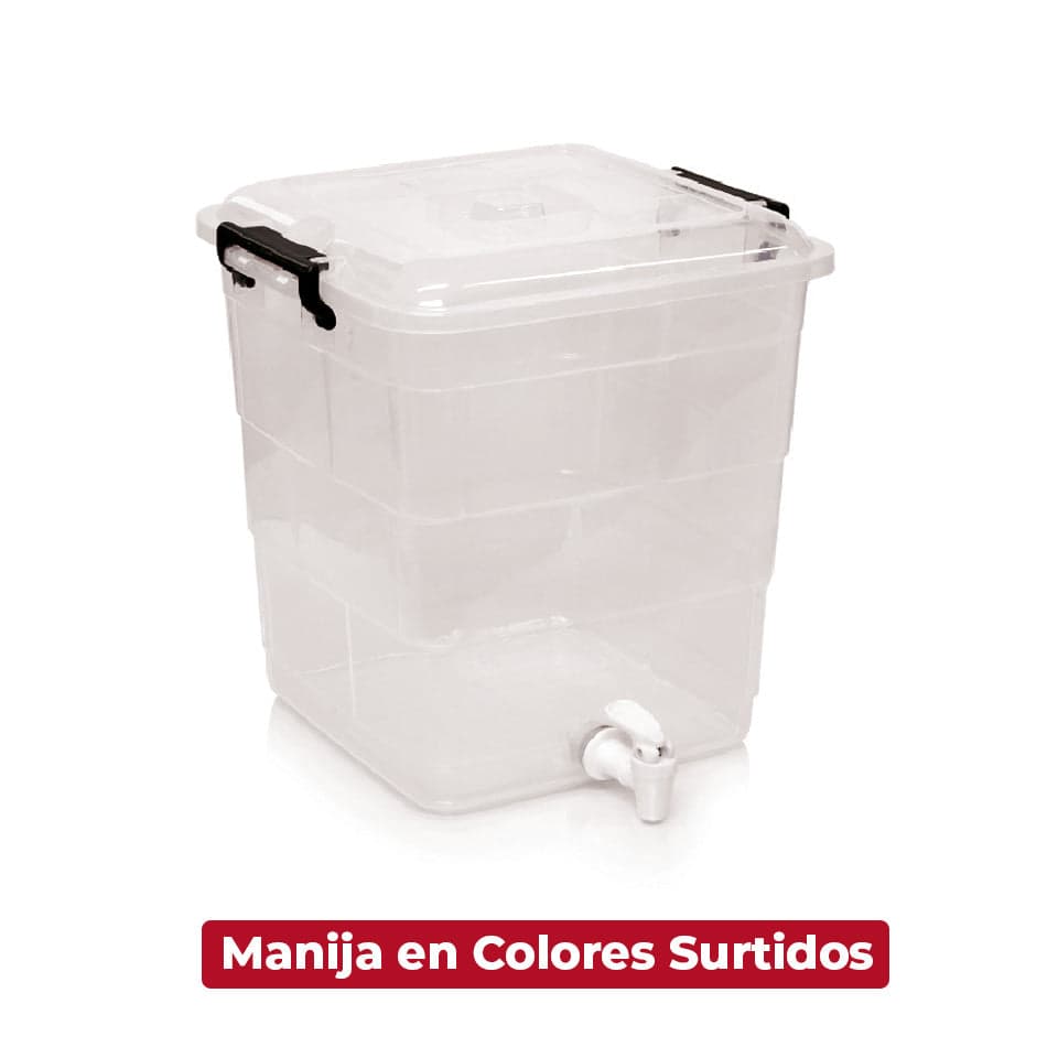 Contenedor con Dispensador 15 Litros / PlastiRed
