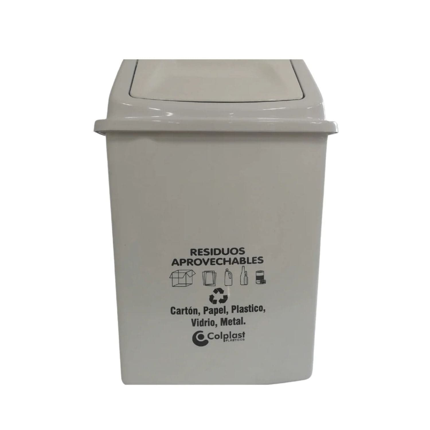 Papelera Vaiven Paletizada 22 Litros / Colplas