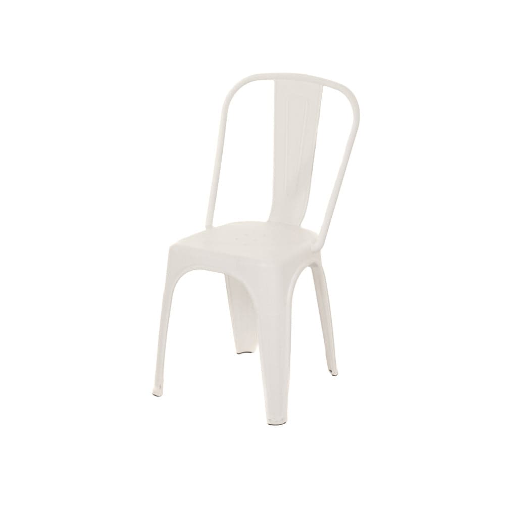 Silla Plástica Tolix Blanca / MQ