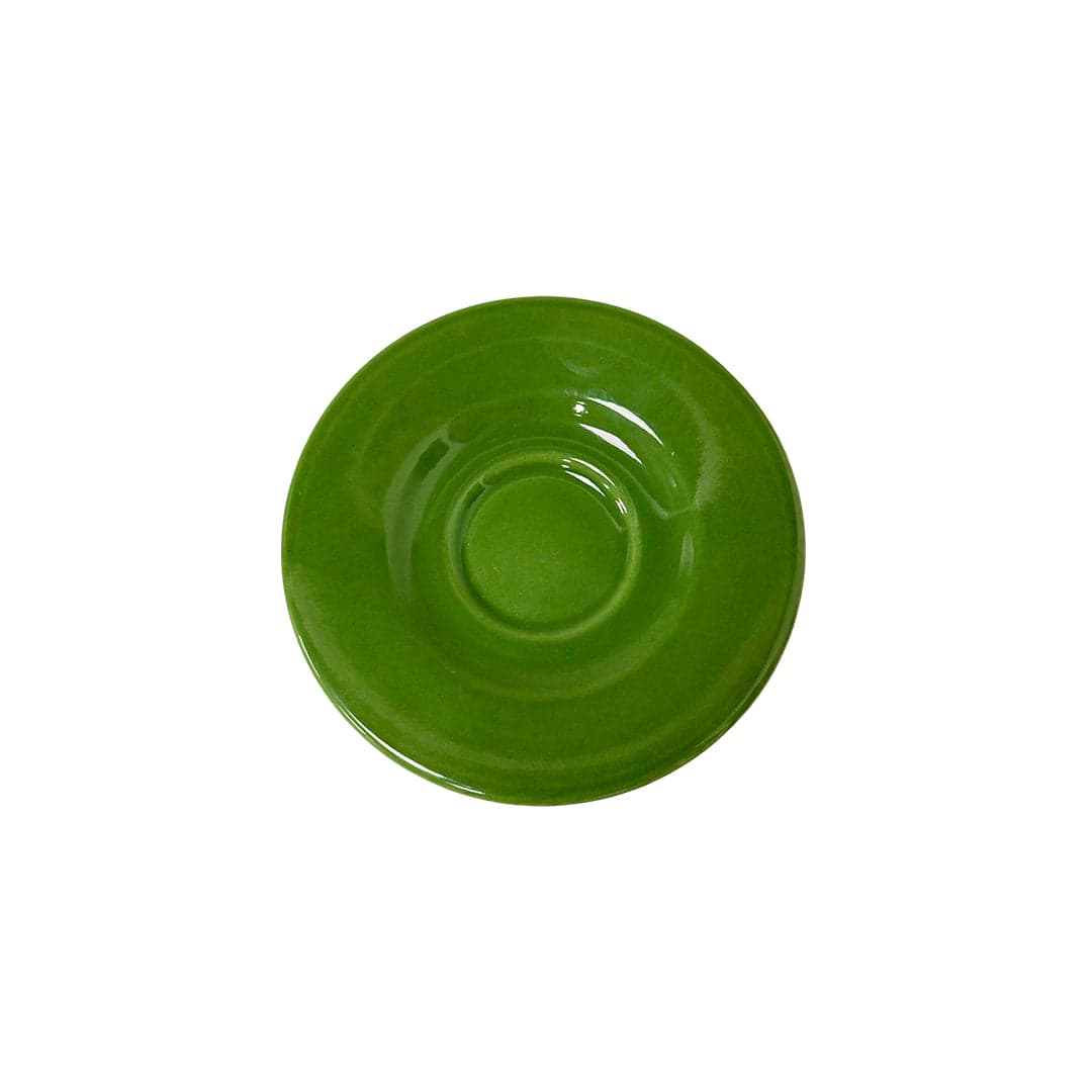 Plato Té 16 cm Verde Colección La 13 / Corona