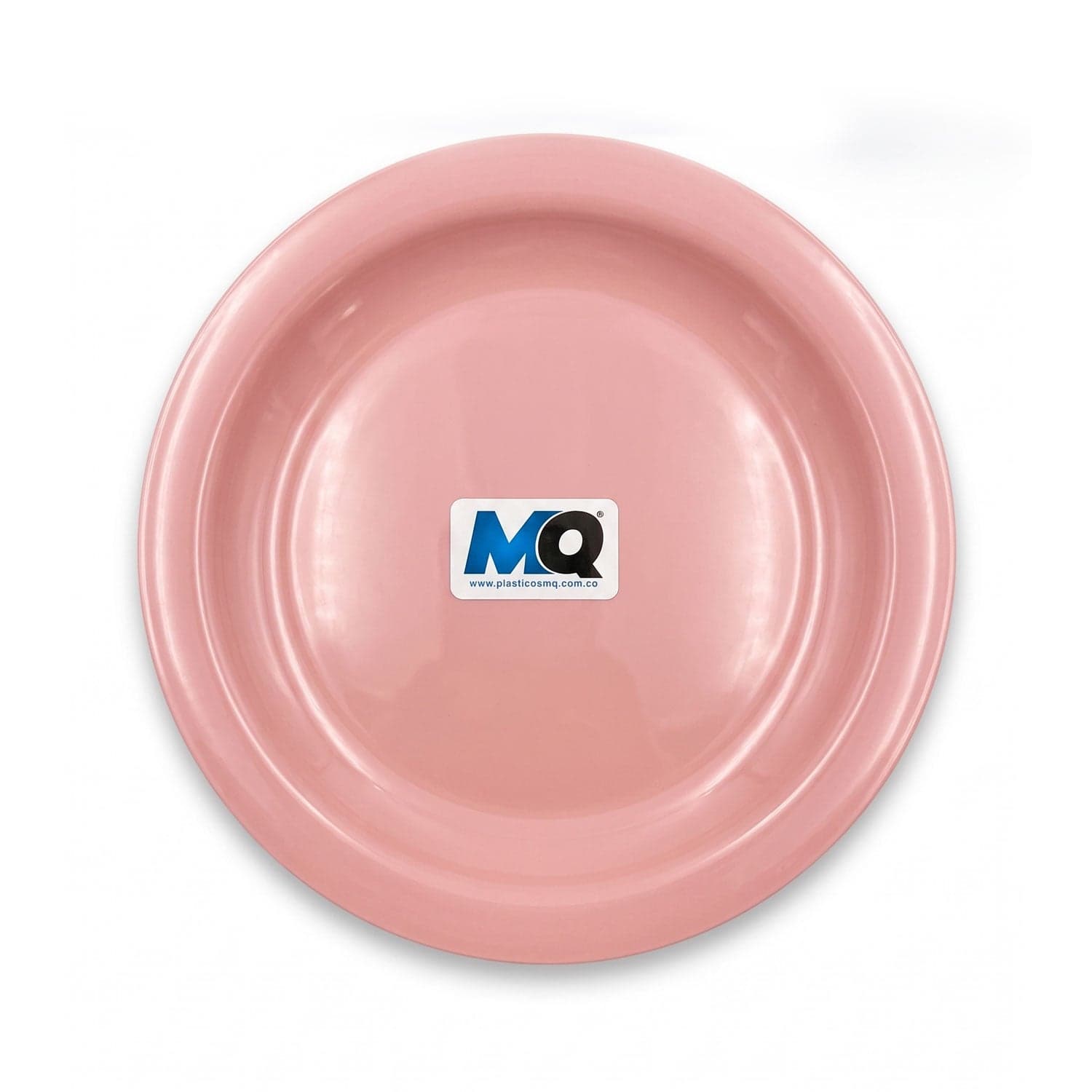 Plato Pando 24 cm Rosa Pastel / MQ