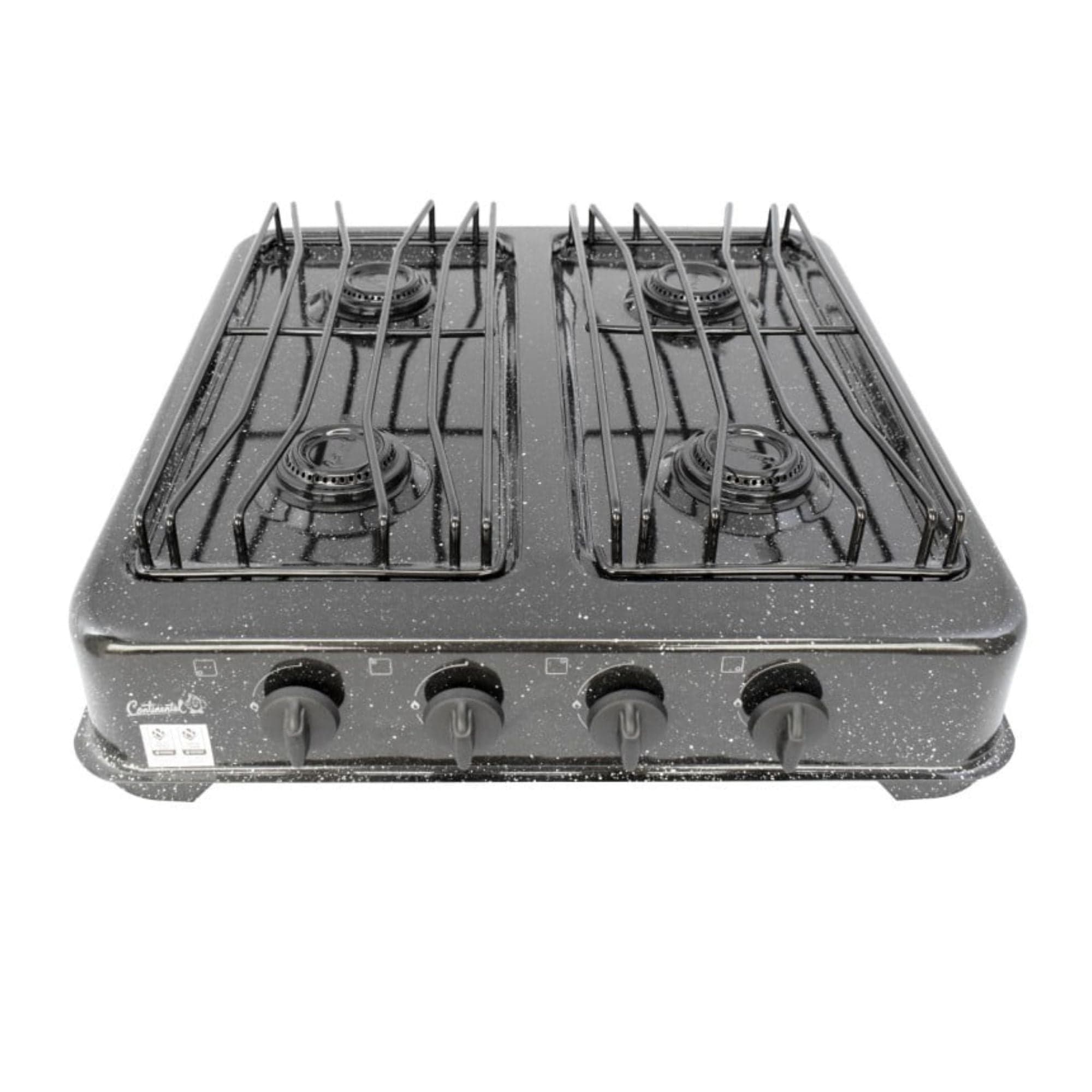 Estufa de Mesa Gas Natural 4 Puestos Esmaltada / Continental
