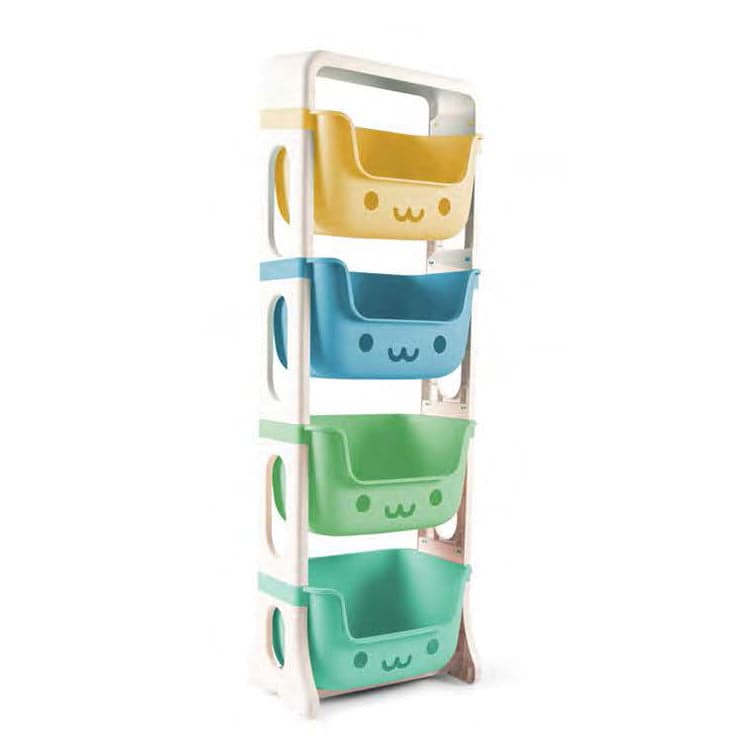 Estante Organizador Infantil 4 Niveles Multicolor II / Armaty