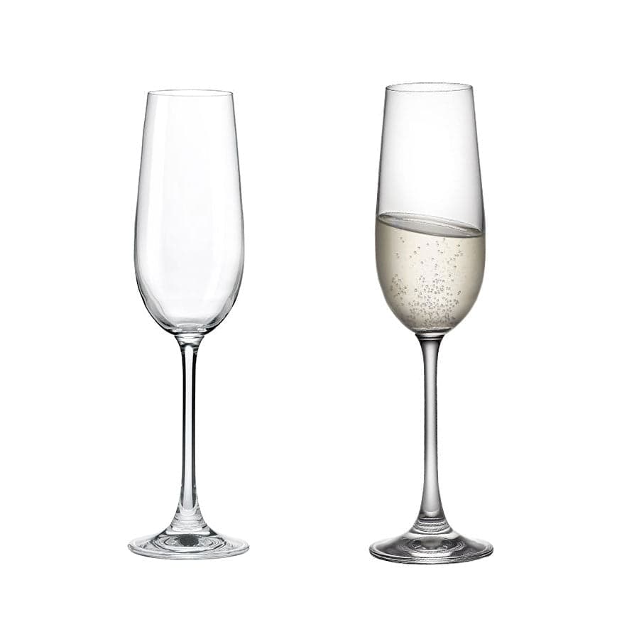 Set x 2 Copas Champaña 7.4 oz Magnum / Rona