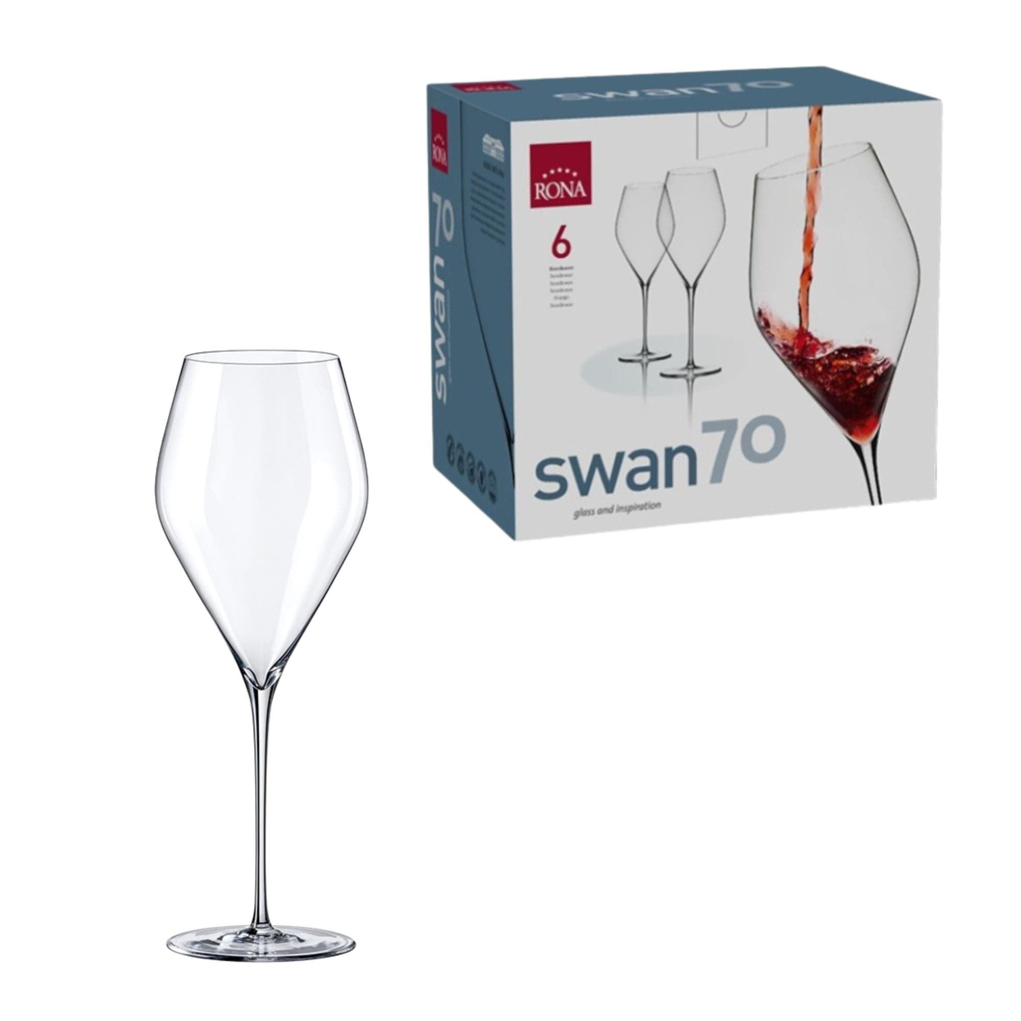Set x 6 Copas Bordeaux 23.6 oz Swan / Rona