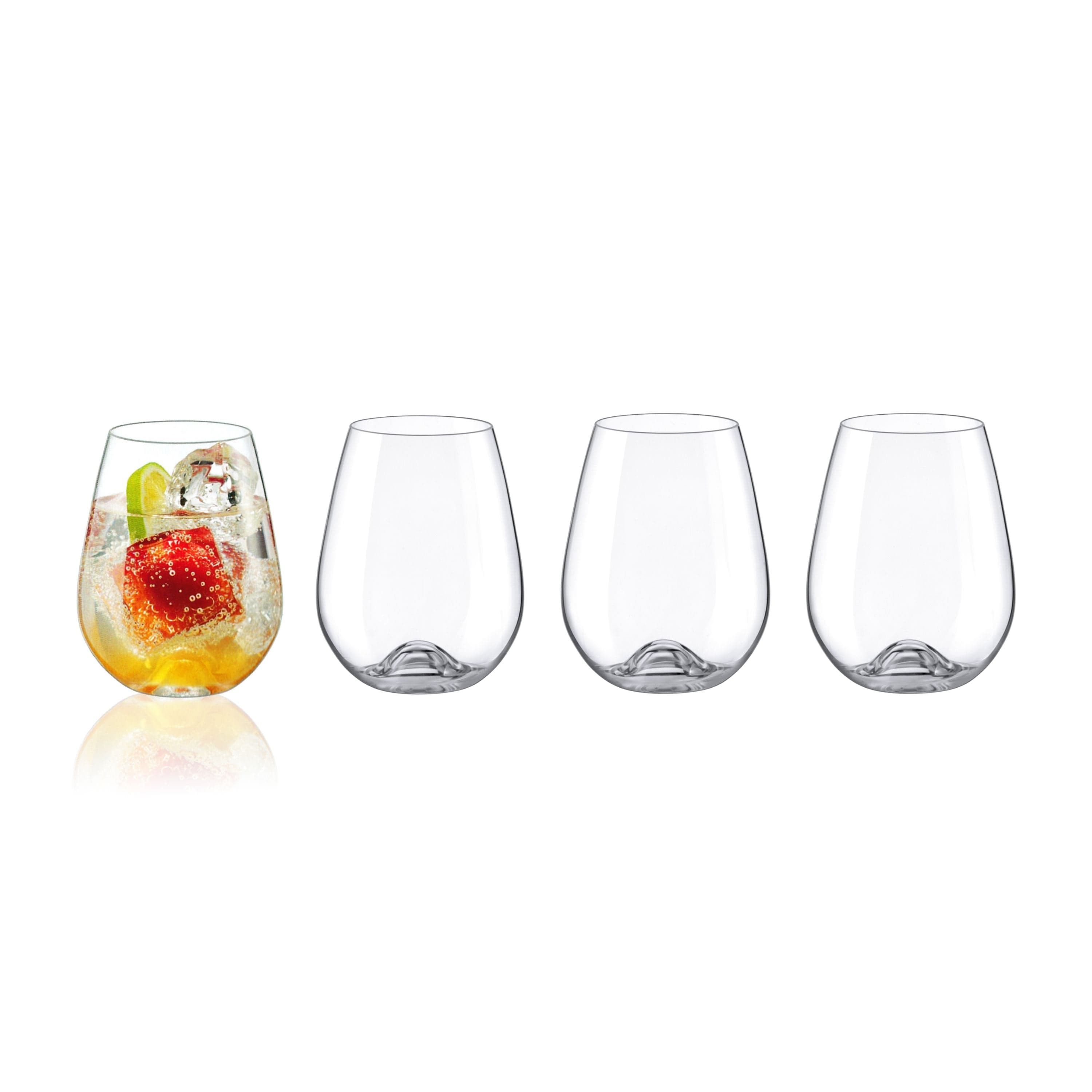 Set x 4 Vasos Bebidas 11 oz Drink Master / Rona