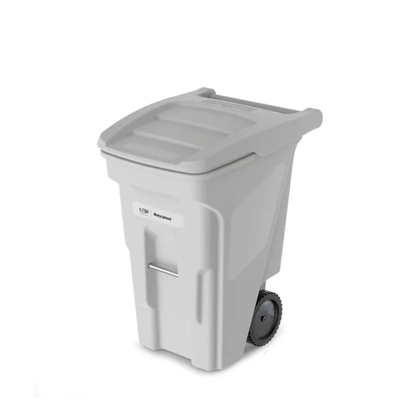 Contenedor Forte con Ruedas Blanco 240 Litros / Estra