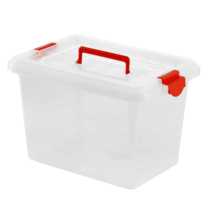 Caja Organizadora Multiusos Tapa Blanco 12 LT / Vanyplas