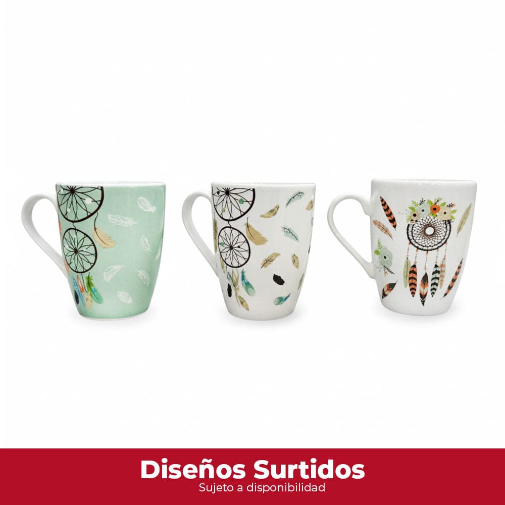 Mug Coto Atrapasueños 295 cc / Corona