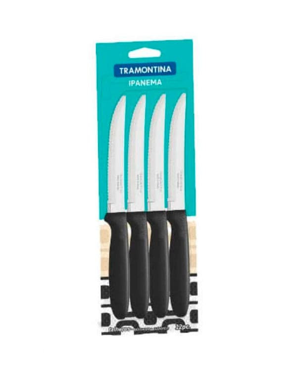 Set x 12 Cuchillos 5" Asado Ipanema / Tramontina