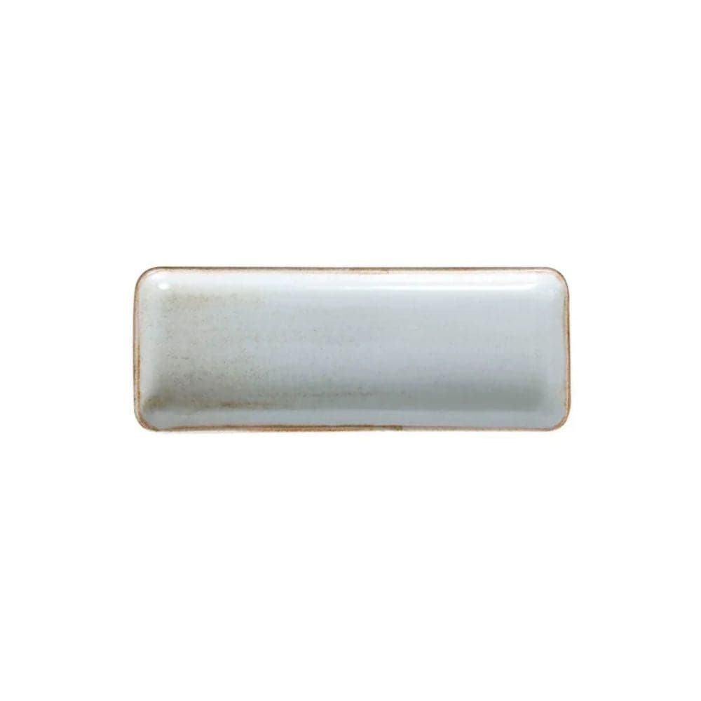 Bandeja Rectangular Artisan Beige 36 x 14 cm / Corona