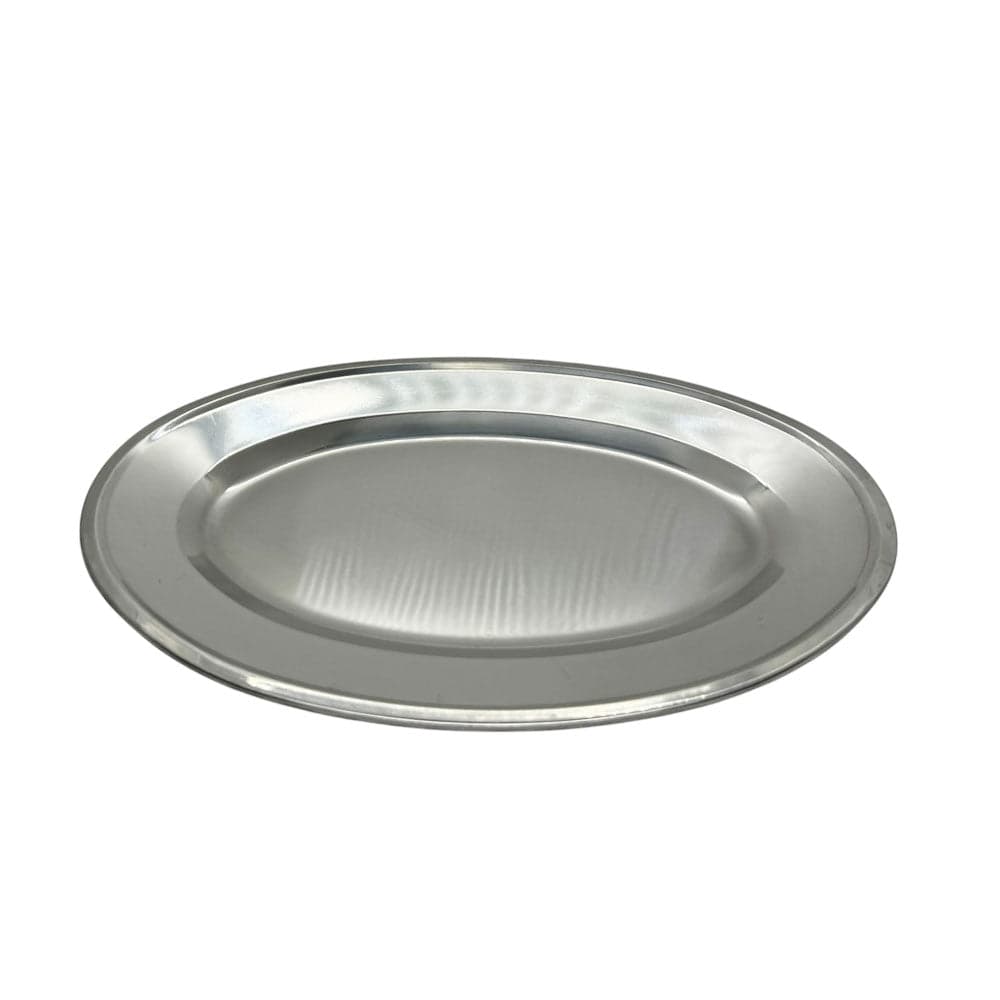 Bandeja Ovalada 30 x 21 cm Acero Inoxidable / Importado