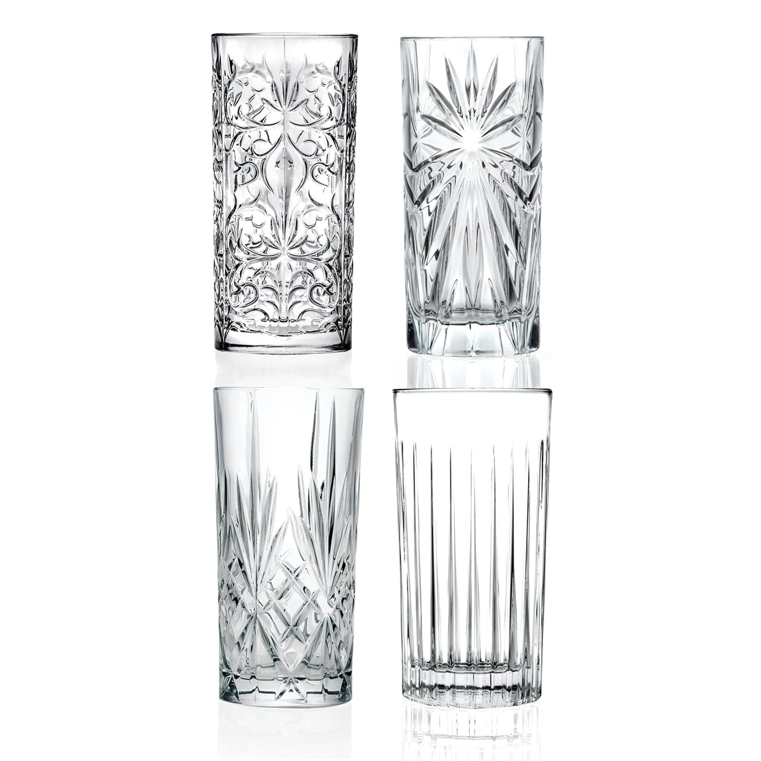 Set x 4 Vasos Largos 12 onzas Mixology / RCR