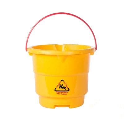 Balde Precaución 13 Litros / Novedades Plásticas