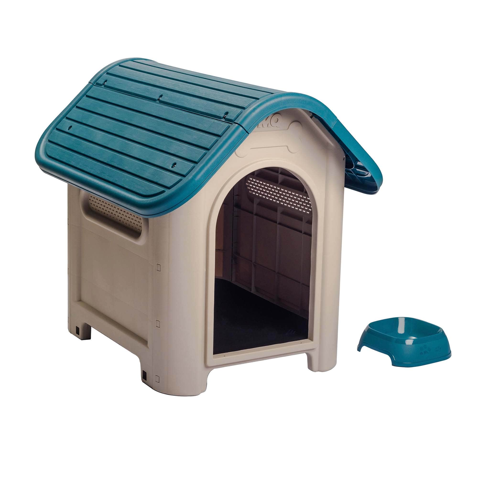 Casa para Perro Pequeña Turquesa / MQ