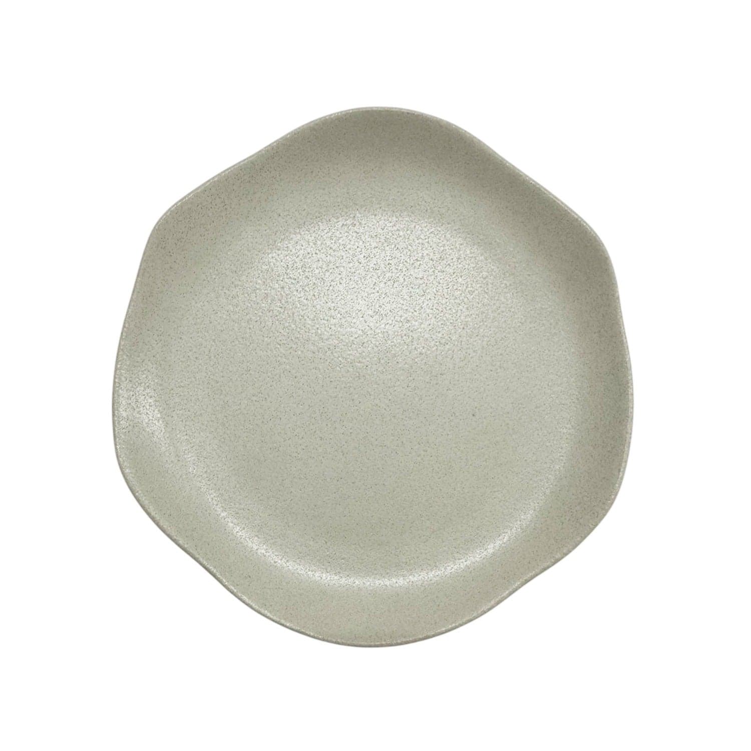 Plato Postre 19.5 cm Concreto / Corona