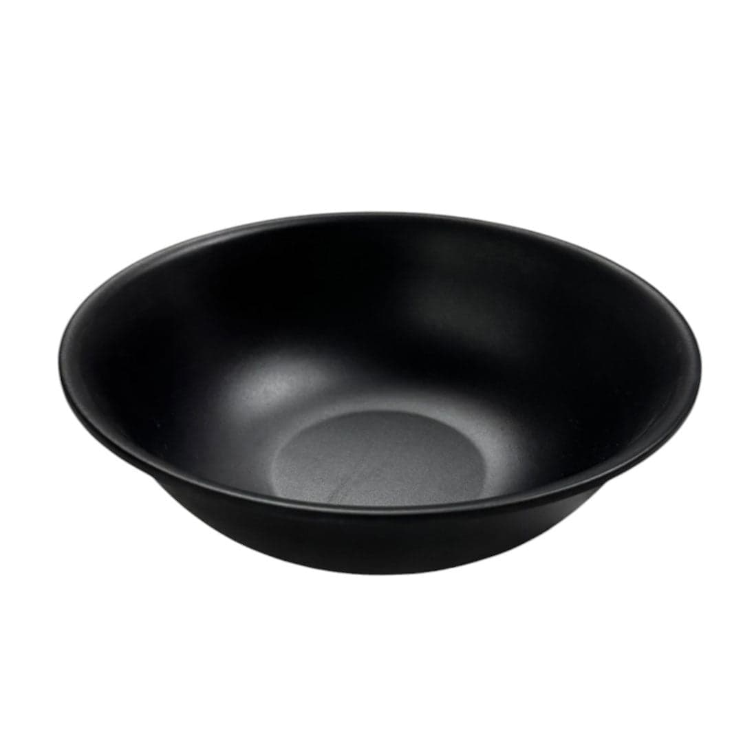 Plato Hondo Negro 20.2 Onz / HM Melamina