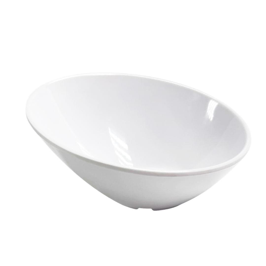 Bowl Inclinado Blanco 19 Melamina / HM Melamina
