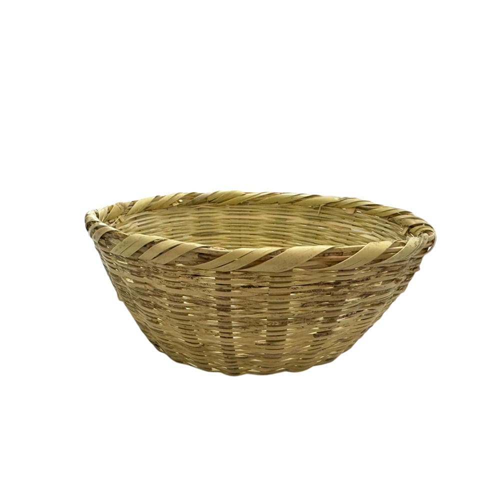 Cesta en Mimbre Pequeña / Madealambres