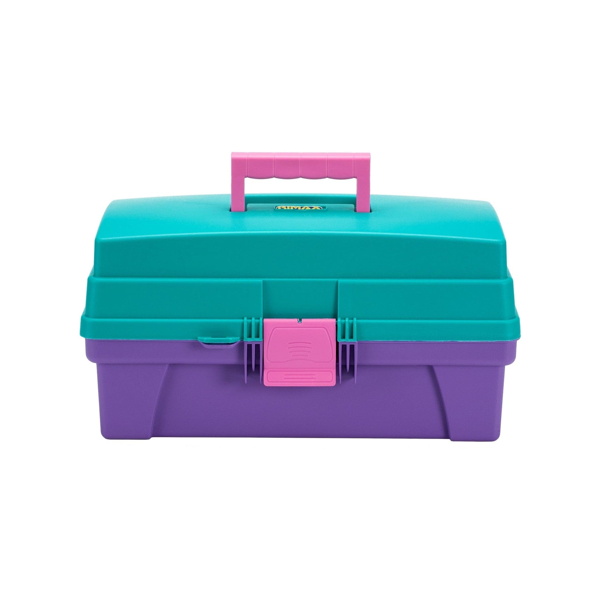 Caja de Herramientas 14" con Tapa Organizadora Vanity Beauty Verde - Lila / Rimax