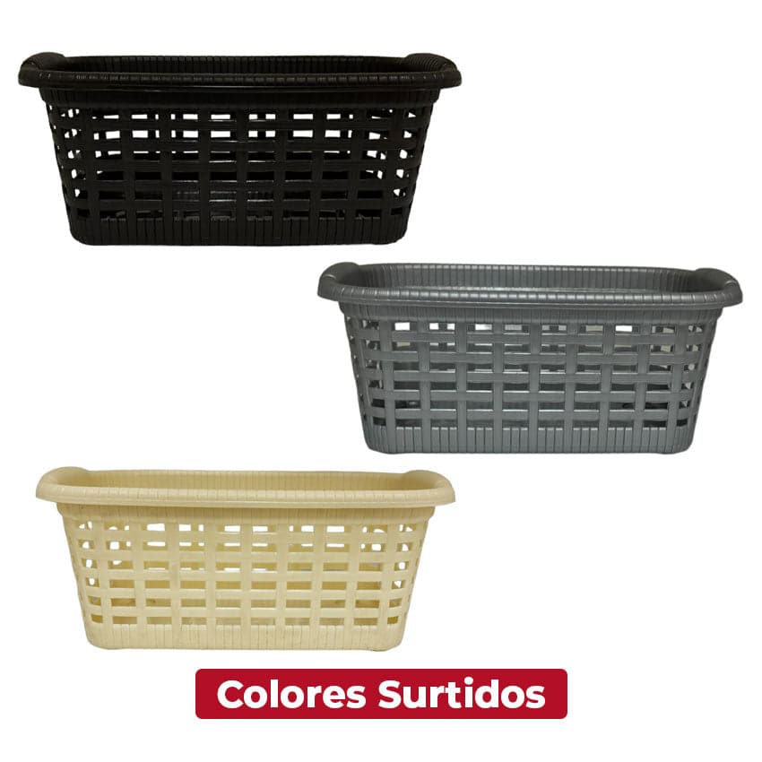 Canasta Rattan Pequeña Colores Surtidos / Persal