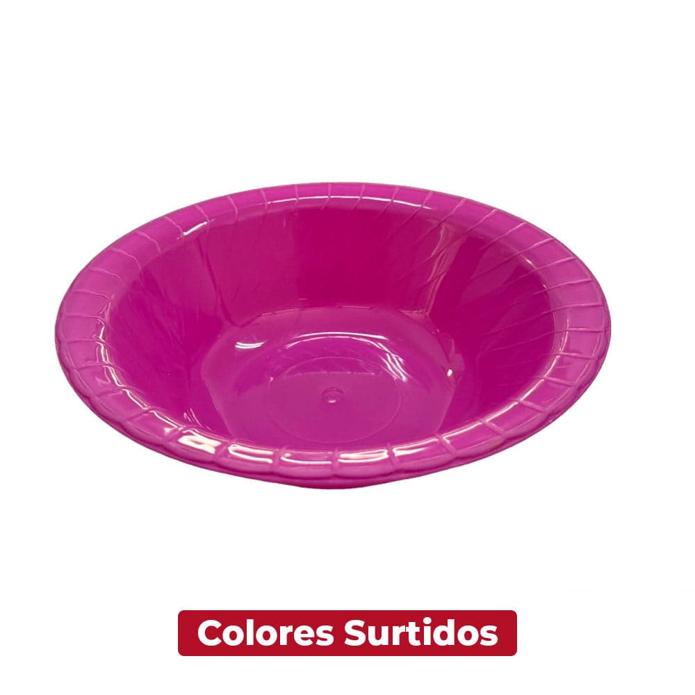Plato Super Hondo Plástico / Colplast