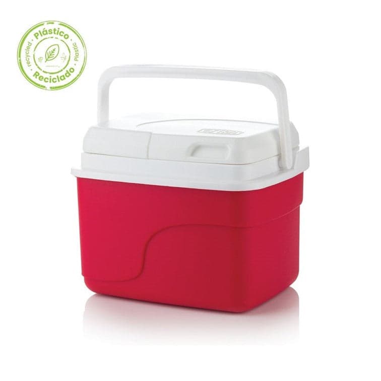Nevera Insulada Personal 4.5 LT Material Recuperado Rojo / Estra