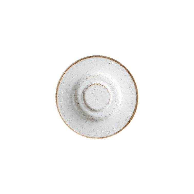 Plato Té 16 cm Beige Línea Artisan / Corona