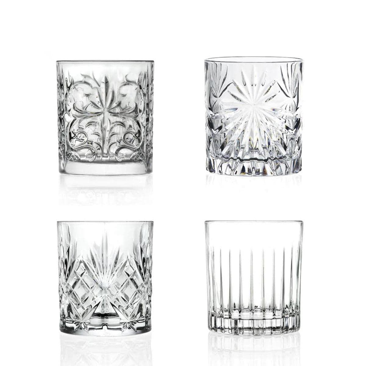 Set x 4 Vasos Mixology Corto 10.5 onzas / RCR